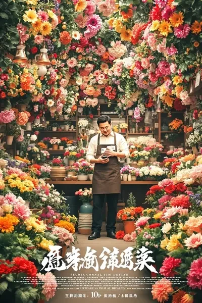 疯狂的花店电影海报