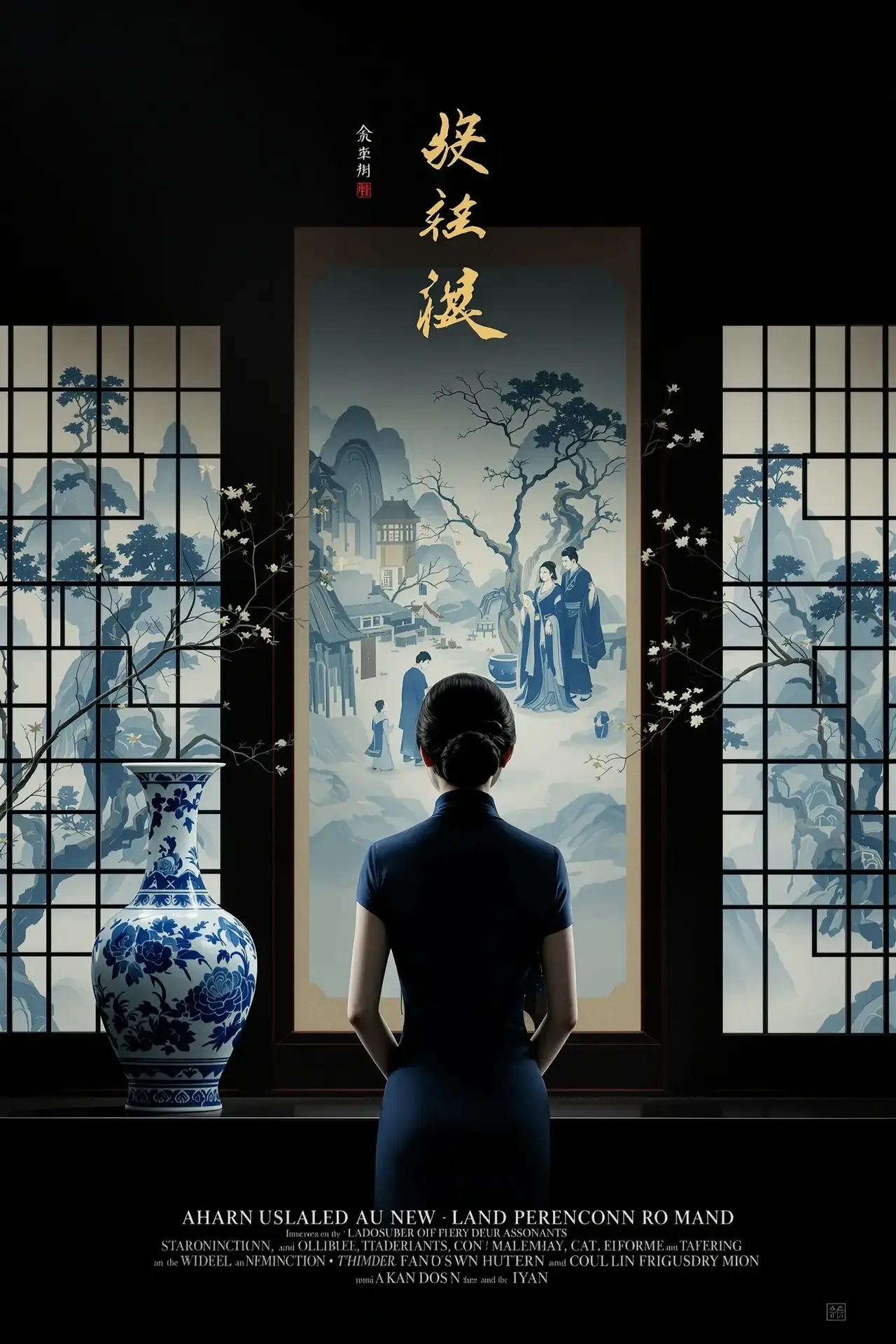 青花瓷电影海报